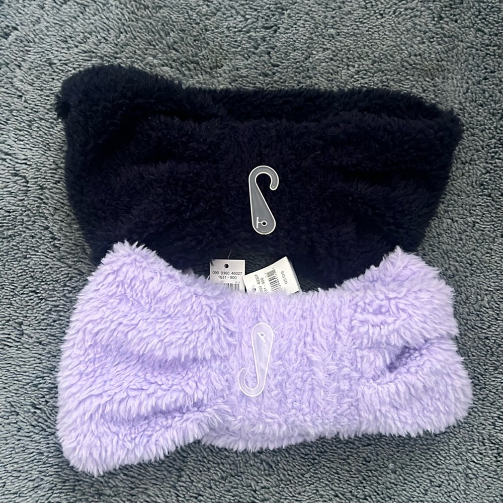 Set of 2 Aerie headbands
Lavender and navy